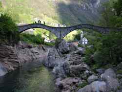 Double bridge at Lavertezzo